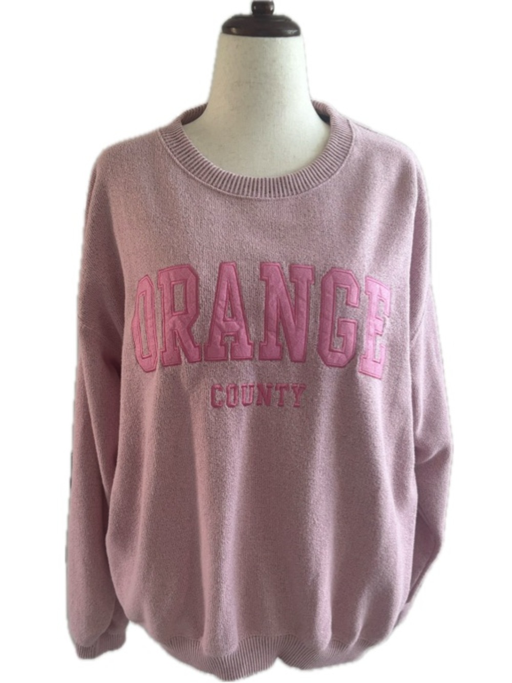 NY Popular | Orange County, CA Sweatshirt | Pink | Sz XL
